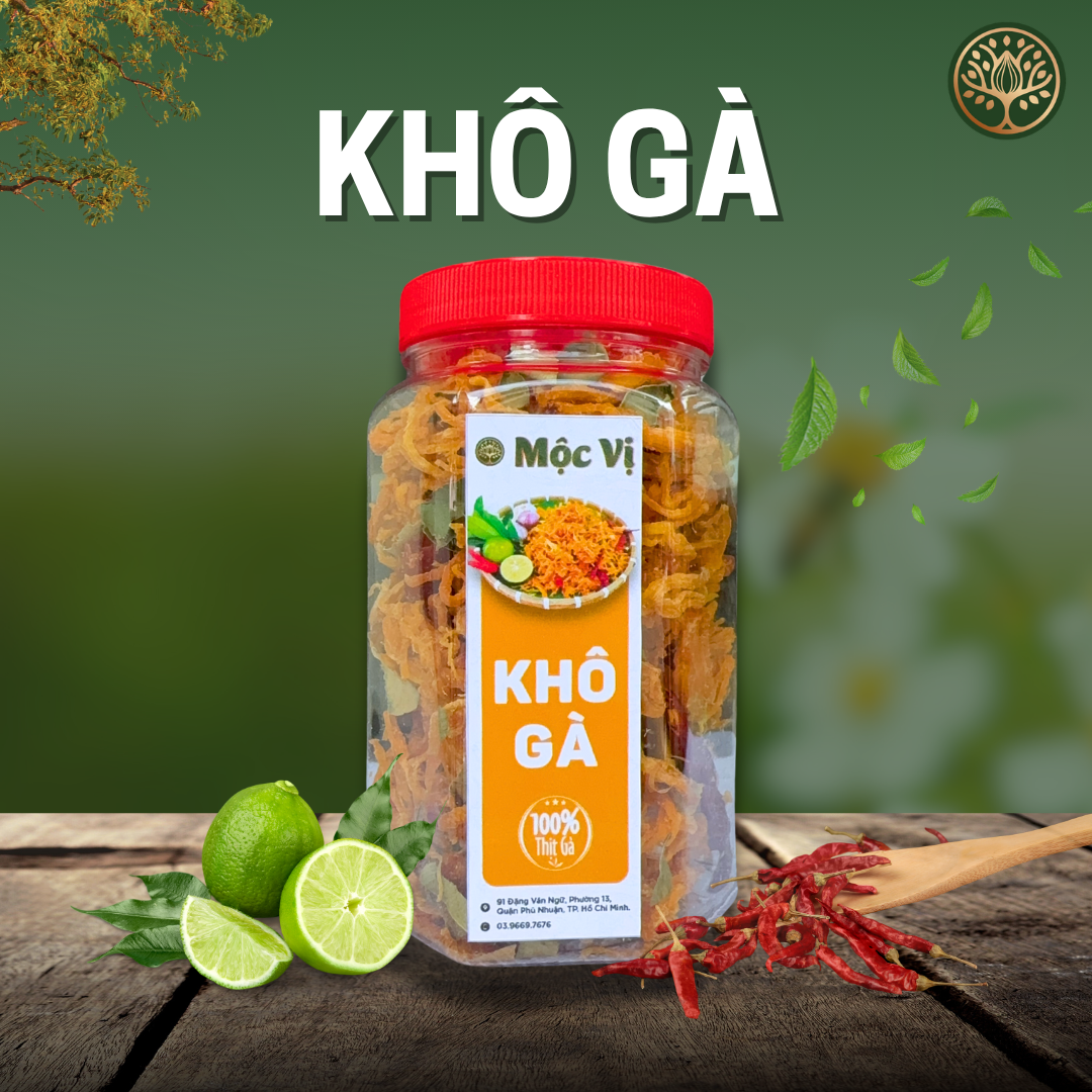 KHÔ GÀ LÁ CHANH