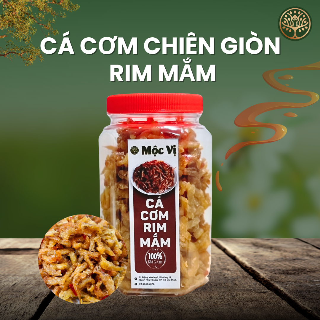 CÁ CƠM CHIÊN GIÒN RIM MẮM